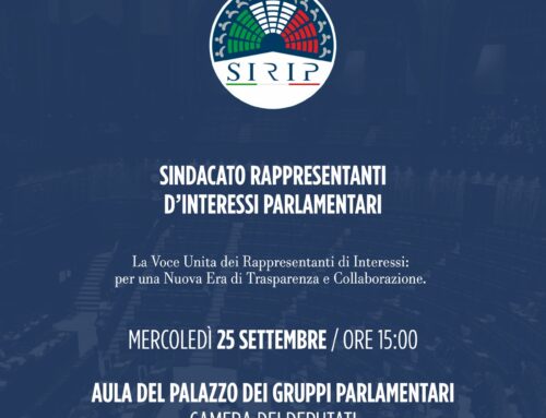 EVENTO DI PRESENTAZIONE UFFICIALE DI SI.R.I.P.